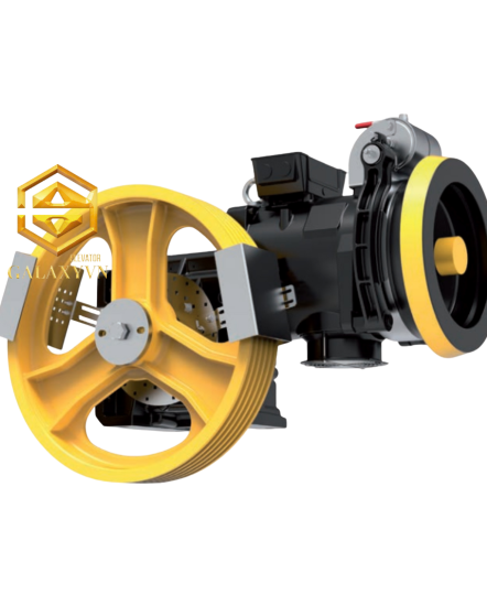 Động cơ Sicor 800kg 1:1, máy kéo thang máy, Sicor MK-SH140-750-800-1.5, Galaxy VN